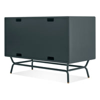 Dang Media Stand in Navy Green - Angle 9