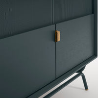 Dang Media Stand in Navy Green - Angle 11