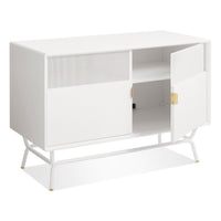 Dang Media Stand in White - Angle 8
