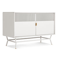 Dang Media Stand in White - Angle 5