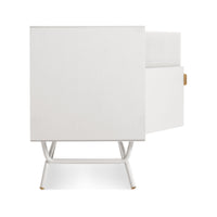 Dang Media Stand in White - Angle 10