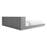 Dodu Bed in Vesper Light Grey - Angle 6