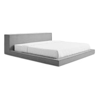 Dodu Bed in Vesper Light Grey - Angle 1