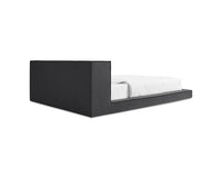 Dodu Bed in Vesper Charcoal - Angle 6