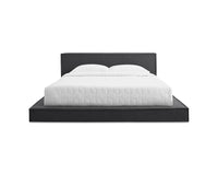 Dodu Bed in Vesper Charcoal - Angle 1