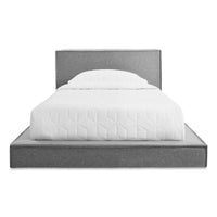 Dodu Bed in Vesper Light Grey - Angle 4