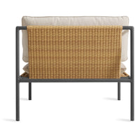 Dog Days Outdoor Lounge Chair in Sunbrella Linen - Angle 6