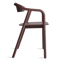 Dibs Chair in Oxblood - Angle 9