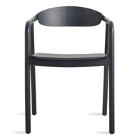 Dibs Chair in Midnight - Angle 7