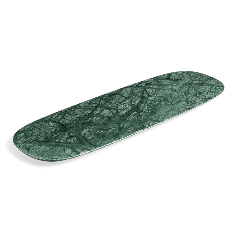 Delicious Large Marble Tray in Green Marble - Angle 1
