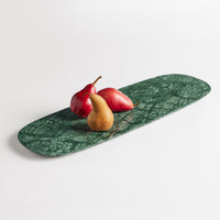 Delicious Large Marble Tray in Green Marble - Angle 4