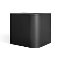Dally Nightstand in Black - Angle 9