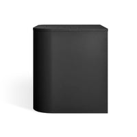 Dally Nightstand in Black - Angle 7