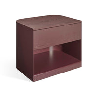 Dally Nightstand in Oxblood - Angle 5