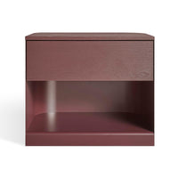 Dally Nightstand in Oxblood - Angle 1