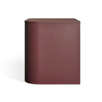 Dally Nightstand in Oxblood - Angle 7