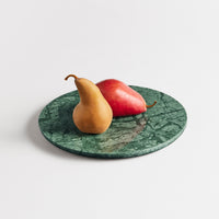 Delicious Small Marble Tray in Green Marble - Angle 3