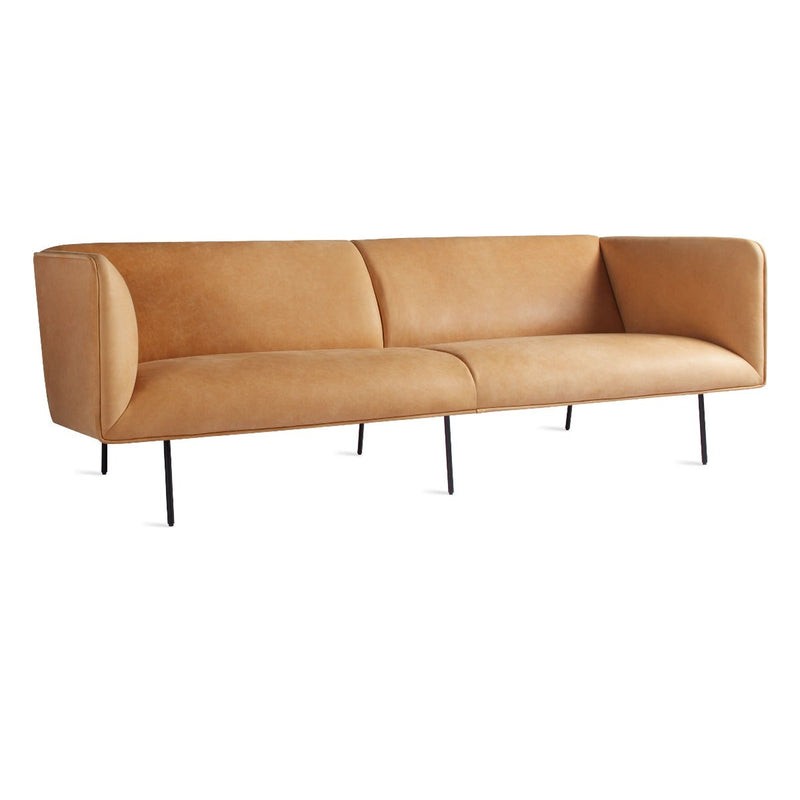 Dandy 96" Sofa in Camel Leather