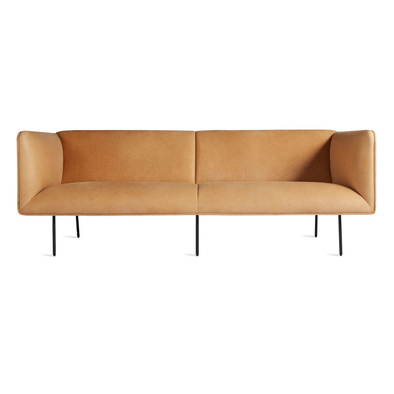 Dandy 96" Sofa in Camel Leather