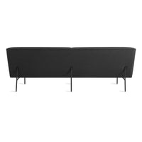 Dandy 96&quot; Sofa in Libby Charcoal - Angle 4