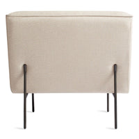 Dandy Lounge Chair in Oatmeal - Angle 5