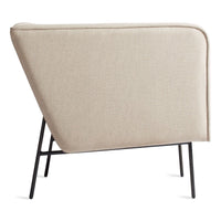 Dandy Lounge Chair in Oatmeal - Angle 4