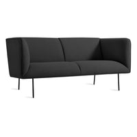 Dandy 70" Sofa in Libby Charcoal - Angle 3
