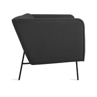 Dandy 70" Sofa in Libby Charcoal - Angle 4