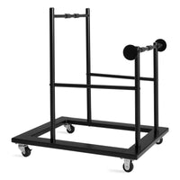 Stacking Chair Dolly in Black - Angle 3