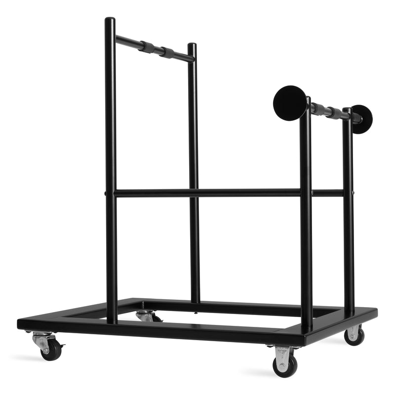 Stacking Chair Dolly in Black - Angle 2