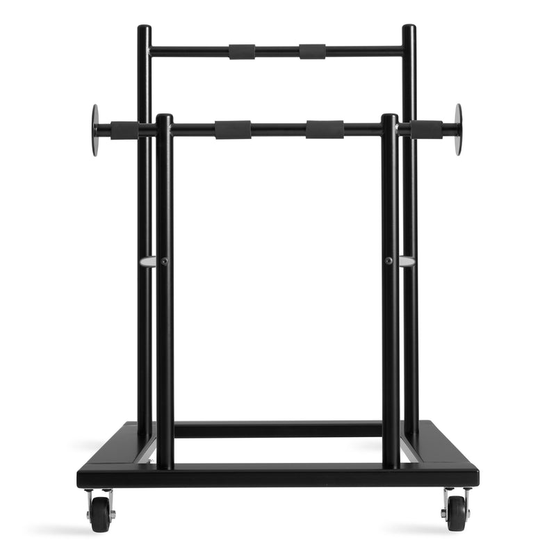 Stacking Chair Dolly in Black - Angle 1