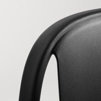 Decade Chair in Black - Angle 12