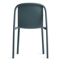 Decade Chair in Marine Blue - Angle 9