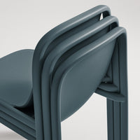 Decade Chair in Marine Blue - Angle 13