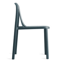 Decade Chair in Marine Blue - Angle 7