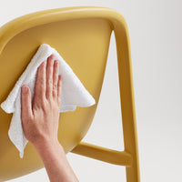 Decade Chair in Mustard - Angle 14