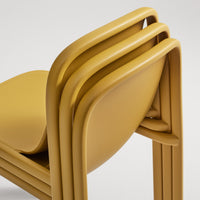 Decade Chair in Mustard - Angle 13