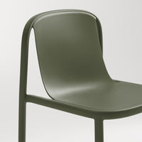 Decade Chair in Olive - Angle 10