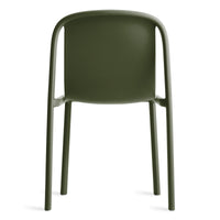 Decade Chair in Olive - Angle 8
