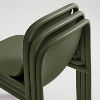 Decade Chair in Olive - Angle 12
