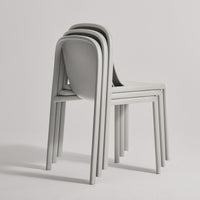 Decade Chair in Putty - Angle 10