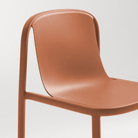 Decade Chair in Tomato - Angle 11
