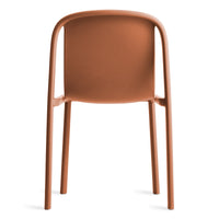 Decade Chair in Tomato - Angle 9