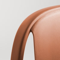 Decade Chair in Tomato - Angle 12