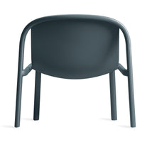 Decade Lounge Chair in Marine Blue - Angle 8