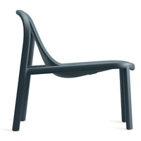 Decade Lounge Chair in Marine Blue - Angle 6