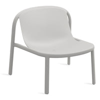Decade Lounge Chair in Putty - Angle 5