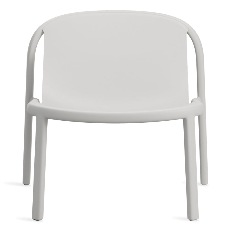 Decade Lounge Chair in Putty - Angle 1