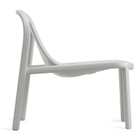 Decade Lounge Chair in Putty - Angle 6