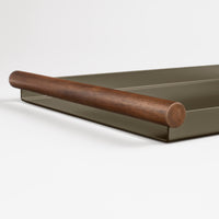 Estate Tray in Dark Olive / Acacia - Angle 7
